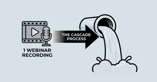 Repurposing Your Webinar: Turn 1 Hour into 1 Month of Content